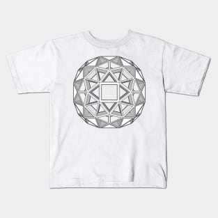 gmtrx seni lawal f134 skeletal polyhedron Kids T-Shirt